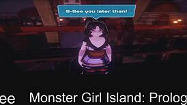 exploring monster girl island in prologue episode three