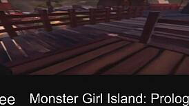 exploring monster girl island in prologue episode three