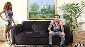 Black 18-Year-Old Teen Nami Fucks Lucky Older Guy, You Believe This? 😍