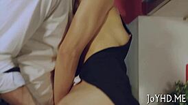 Youthful whore sucks cock!