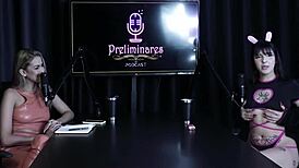 Yummi paradise moans and shows tattoos after blowjob