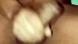 Insane inversion with husband using double dildo for wild play!