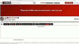 Big ass milf latina solo with food