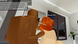 Robloxian Redhead Slutty Snowbunny Taking Care Of Her Daddy Part 1