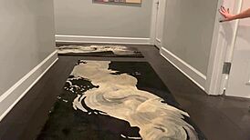 Tasty Texas bends over for doggystyle in hotel hallway