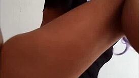 Linda Mexicana Teases With Feet Causing Orgasm In Bedroom