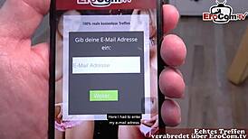 Curvy Tattooed German Teen Enjoys a Wild Facial