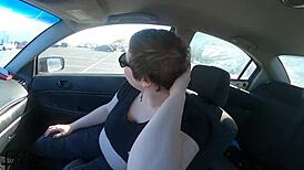 Jane Judge's haircut before and after outdoors