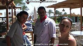 Crazy, huh? Us banging on a deserted road!