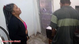 Esposa hires a rental husband for interracial blowjob and big cock action, paying with her latina ass in amateur fun.