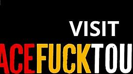 latina can't stay mad with her mouth full of huge cock