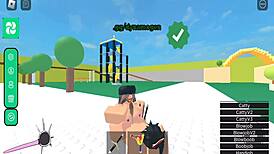 OMG, horror girl gets slammed in Roblox condo! 😱