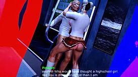 Chun Li bent over for doggystyle in hentai 3D part 02