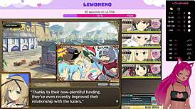 I Watch Vtuber Lewdneko Plays Evenicle Part 9 With Big Tits And Moaning