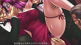 taimanin rpgx scene 74 english subbed with intense hentai action