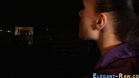 Classy whore solo rubs her pussy with toys while wearing high heels!