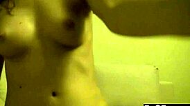 dagfs - little blonde beauty teases with fit body on camera