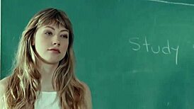 Young Lesbian Teen Licks Teacher's Pussy for Top Marks