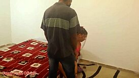 Esposa hires a rental husband for interracial blowjob and big cock action, paying with her latina ass in amateur fun.