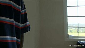 ebony woman in sexy lingerie enjoys drilling by big black cock