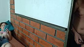 Stepsister excited for food, but gets a surprise cock reveal