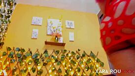 they pay me to tie my huge tits on new year's eve