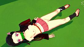 Innocent Nezuko Chan Fucks In Missionary