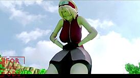 A Nice Post Training Hforgods With Big Ass Creampie.