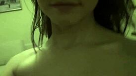 dagfs - little blonde beauty teases with fit body on camera