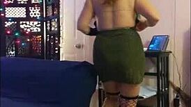 steffi gold dances slutty pussy as redhead milf hotwife