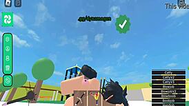 أومج، بنت رعب تتعرض للضرب القوي في شقة روبلوكس! 😱