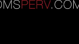 Stepmom Gives Blowjob To Stepson While He Cooks In Taboo Kitchen Hardcore