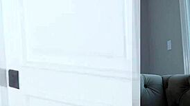 look at these horny stepsiblings sharing that huge cock