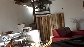 Watch her fuck her boyfriend and father, what do you think?