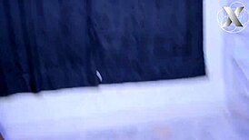 Latina teen's sensual tit job with monster cock