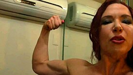 Jacked Sergeant Kylee Nash, humiliate this weak private now!