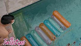 April Olsen And Jennie Rose Caught Licking Pussies By Husband