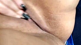 this novinha's small tits and wet pussy during solo masturbation