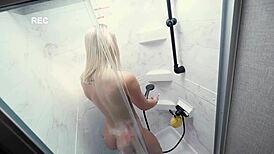 Horny Babe Rides Stepbro's Tight Cock