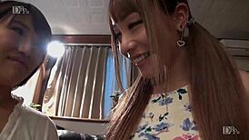 Yo, check these Japanese lesbians in wild action together!