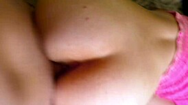 Brunette teen cums intensely