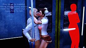 Chun Li bent over for doggystyle in hentai 3D part 02