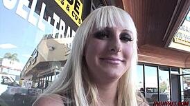 Blonde Lesbian Feels Passion Picking Up Bigtits Babe For Intense Sex