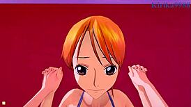 Nami's Intense POV Sex In One Piece Hentai World