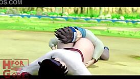 A Nice Post Training Hforgods With Big Ass Creampie.