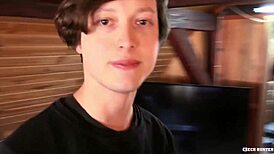 Amateur Czech Twink Gets Fucked on POV Camera for Cash by CzechHunter