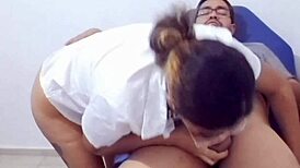 la mejor consulta revela latina masturbando y blowjob intenso