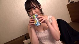 Gamer beauty from Nakano with massive H-cup breasts gets seduced hard. Part 1 of wild homemade action!