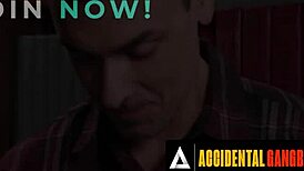 Unbelievable! Naughty Girl Gangbanged in Library by Classmates