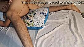 I bang my roommate hard with final anal thrust